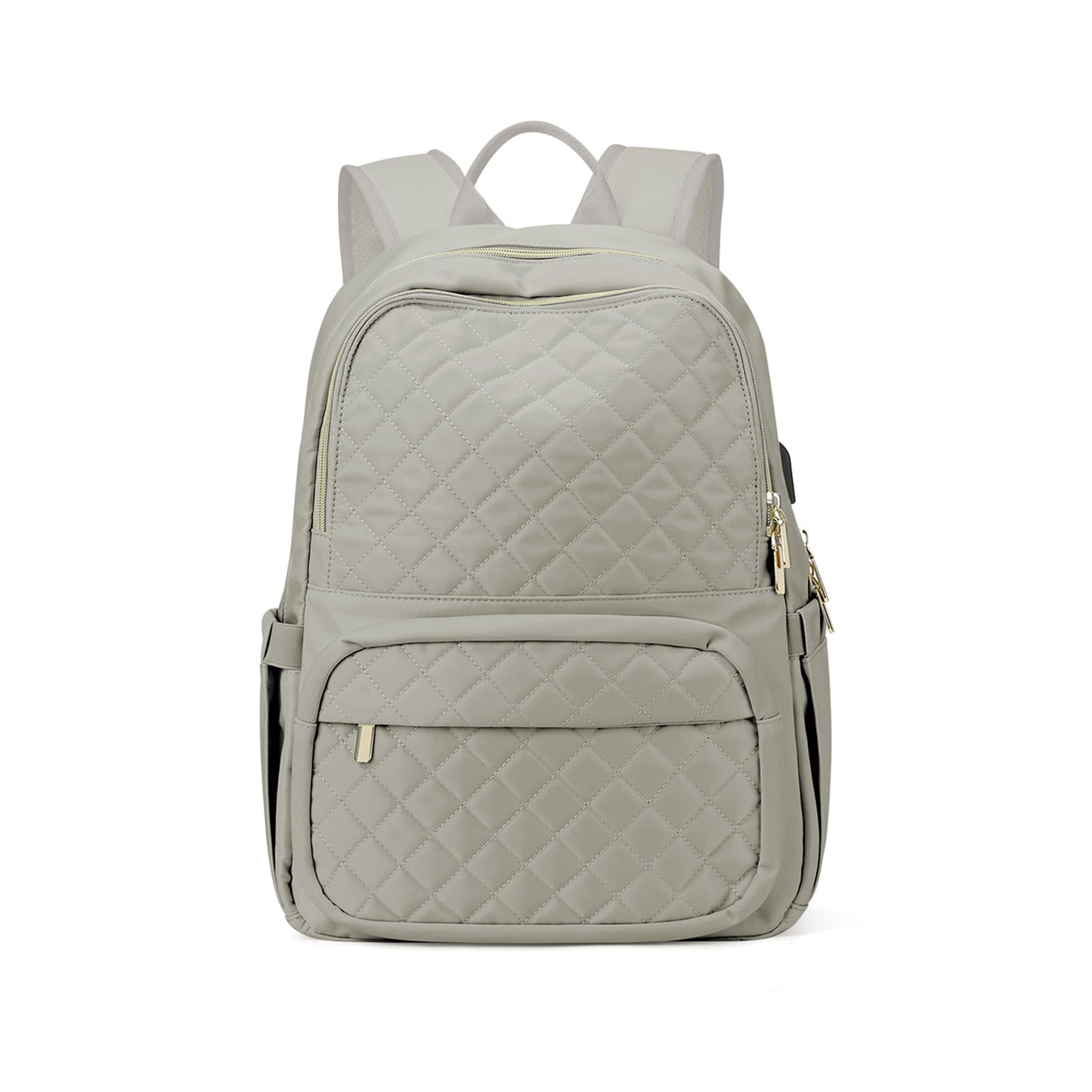 Chic Quilted Flight Approved Backpack-7