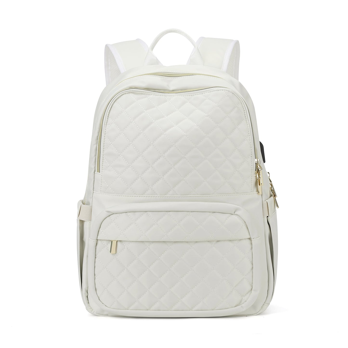 Chic Quilted Flight Approved Backpack-12