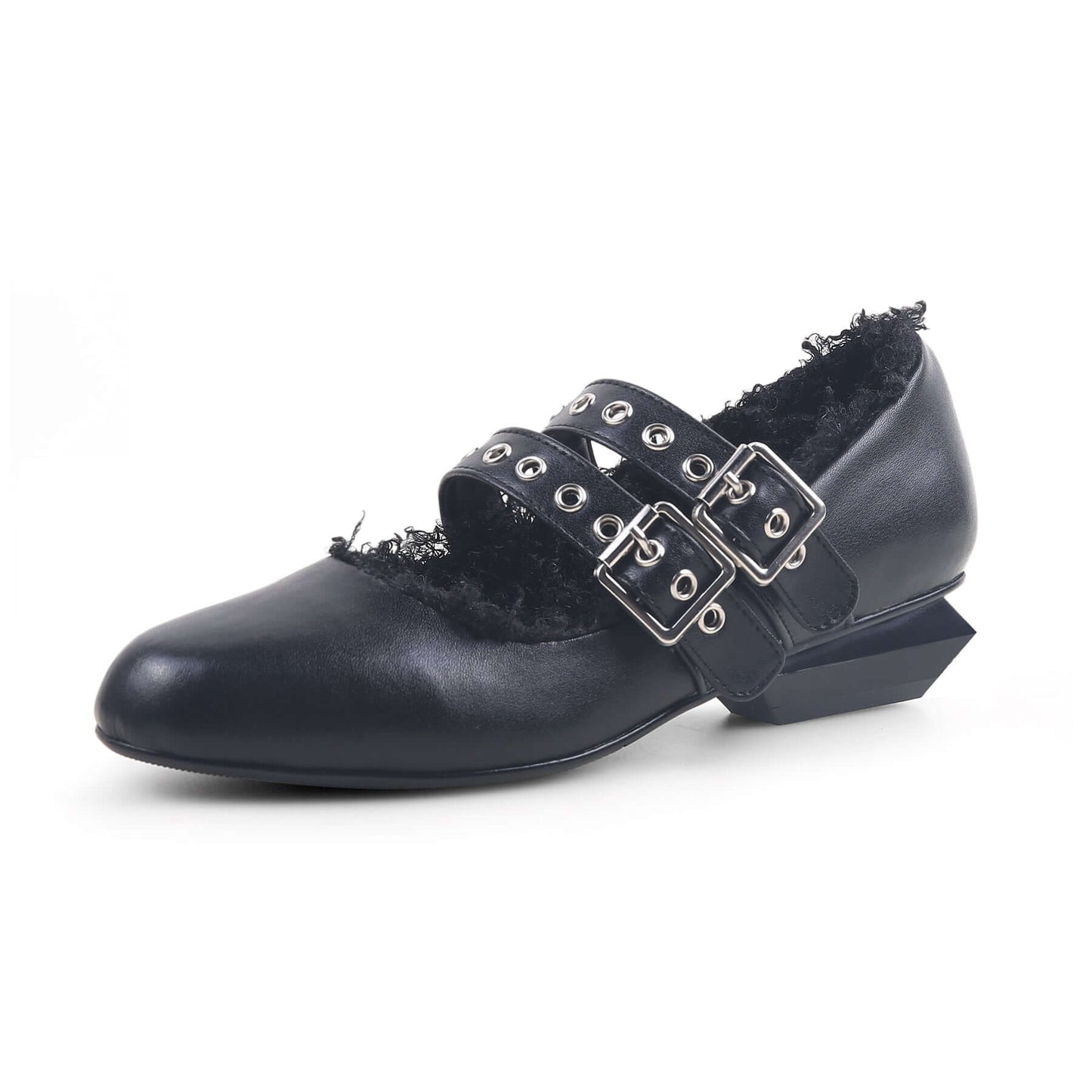 Double Strap Mary Jane Shoes-1