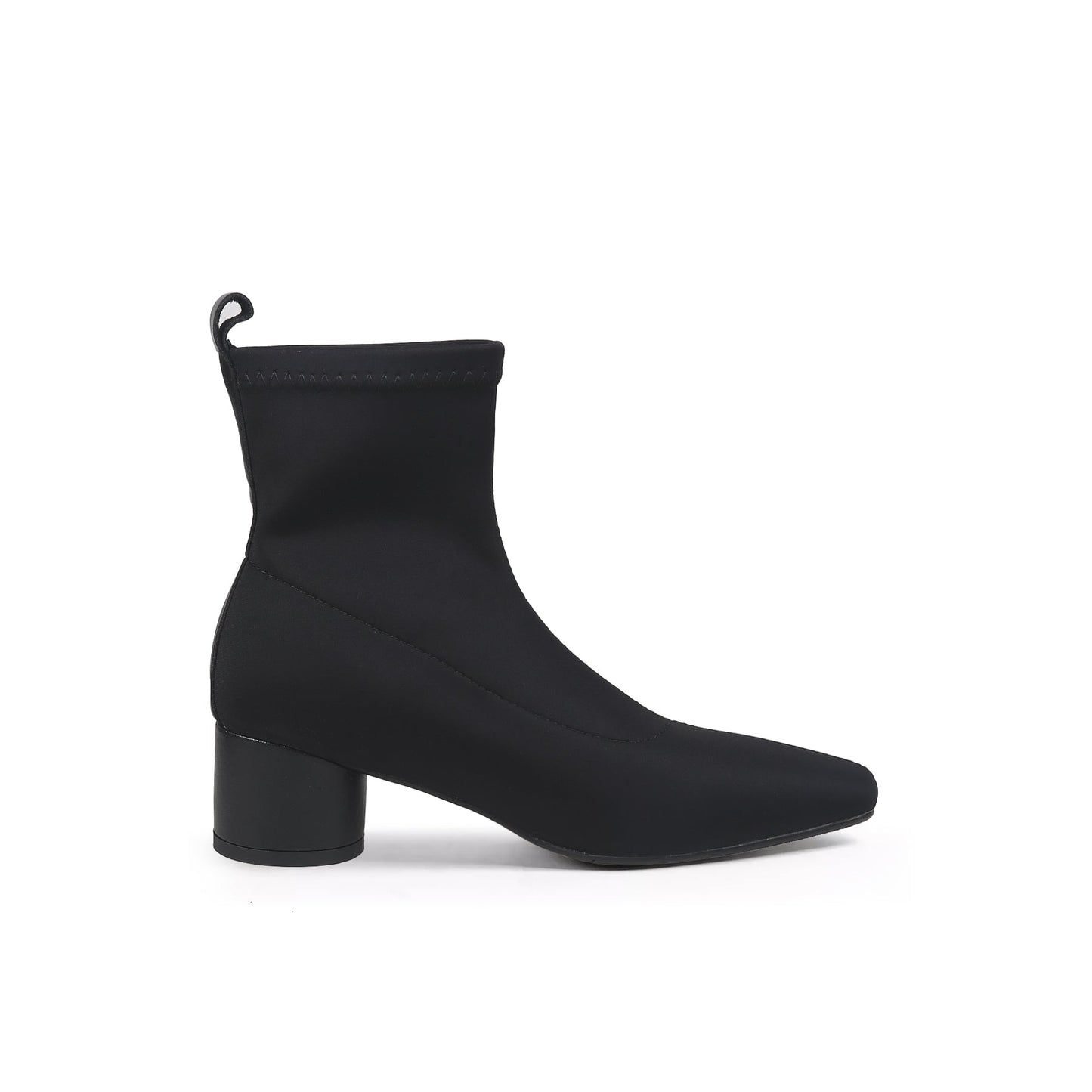 Leather Boots with Chunky Heels-2