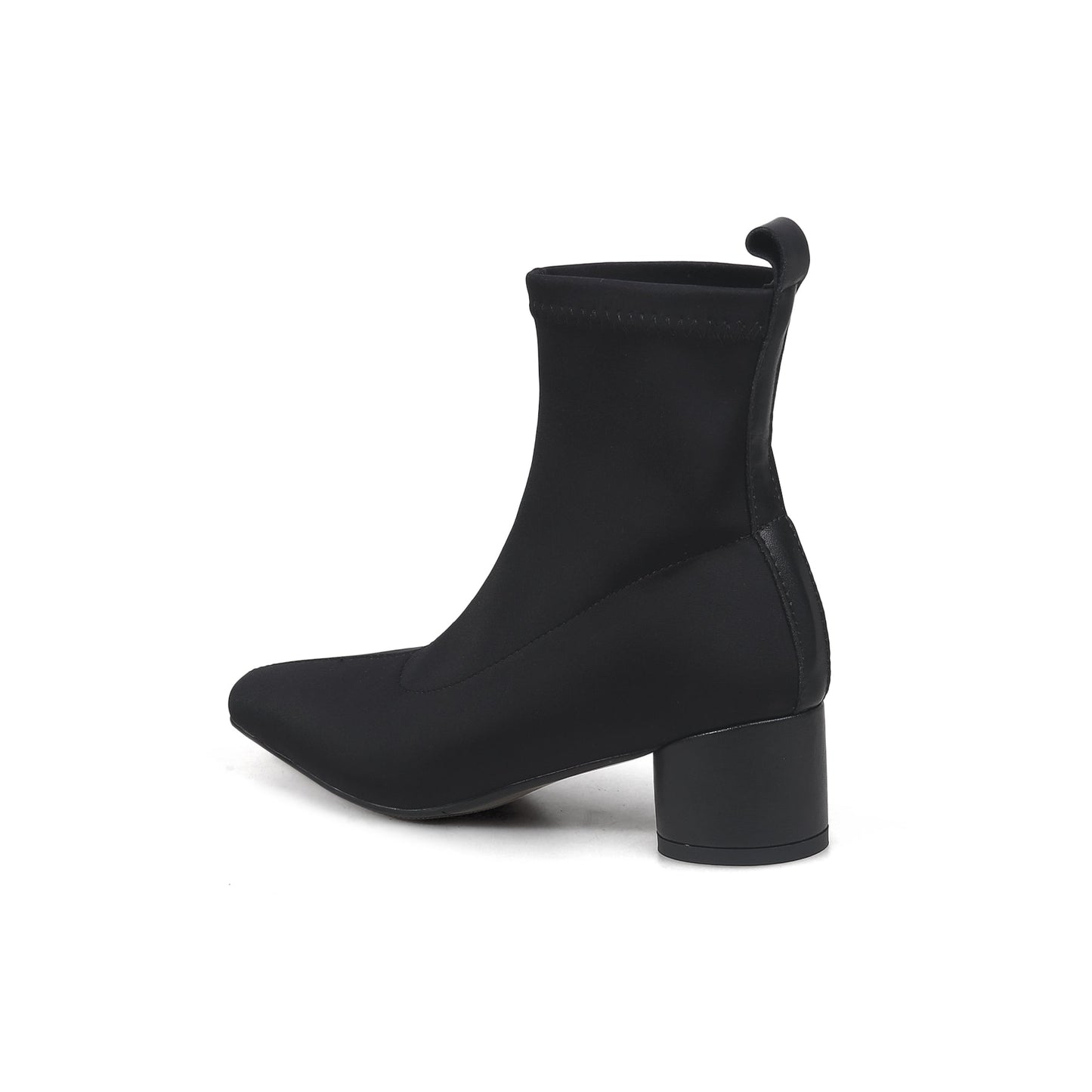 Leather Boots with Chunky Heels-3