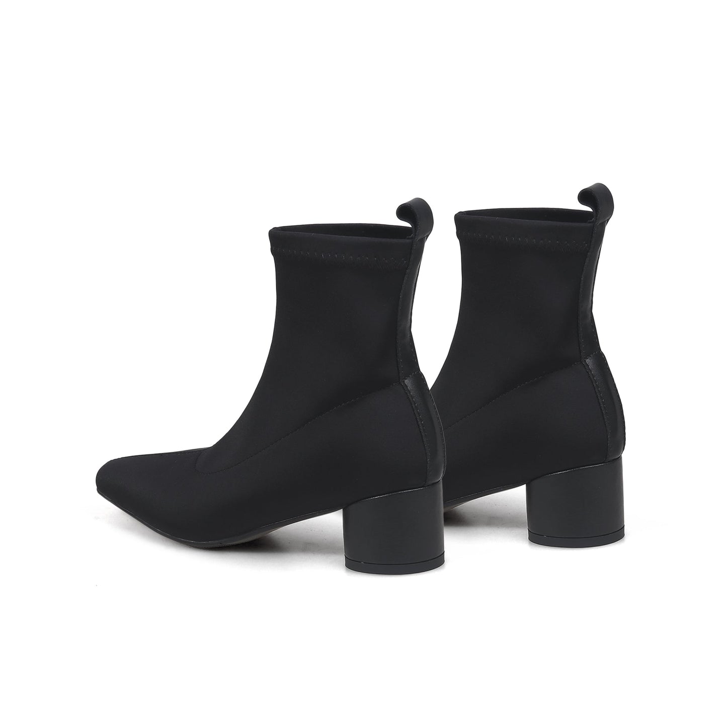 Leather Boots with Chunky Heels-4