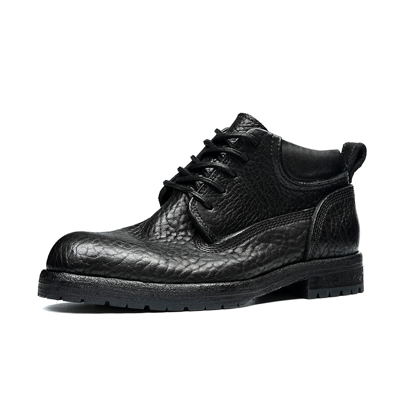 Luxurious Goodyear Welted Elite Men's Leather Boots-2