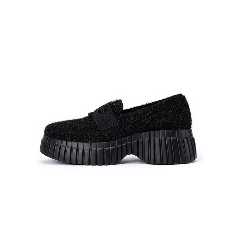 Paris Platform Block Heel Loafers