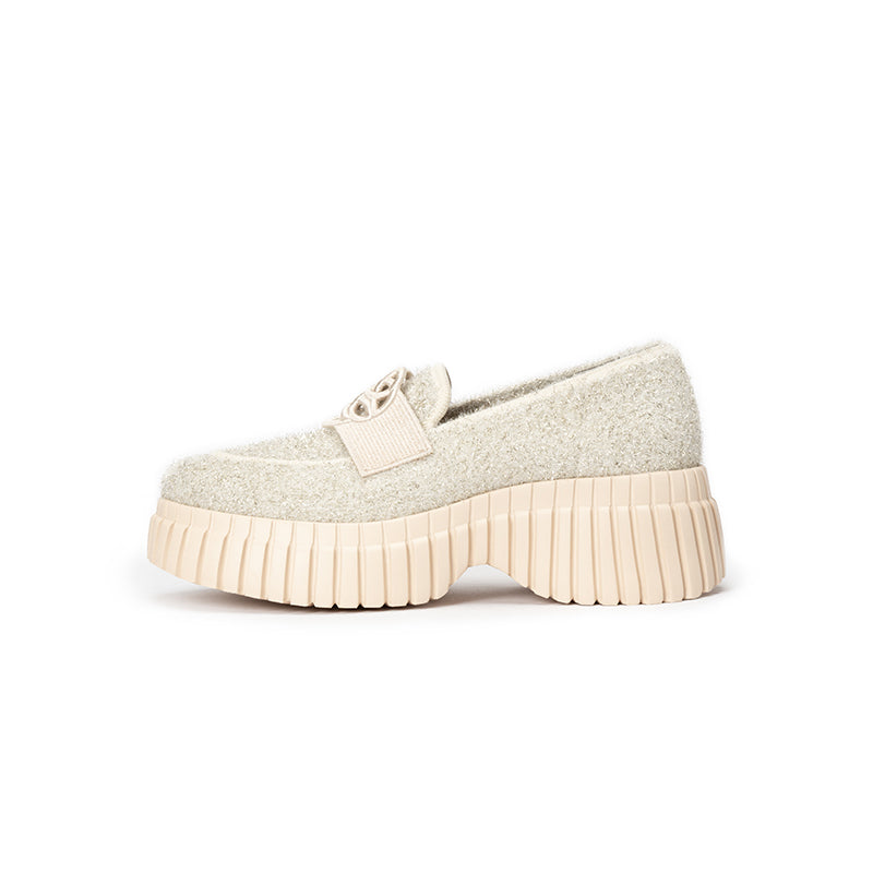 Paris Platform Block Heel Loafers