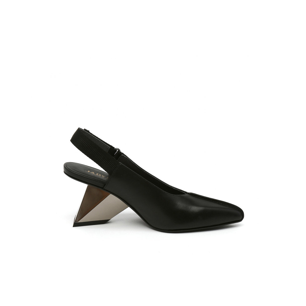 Pointed Toe Leather Slingback Sandals-2