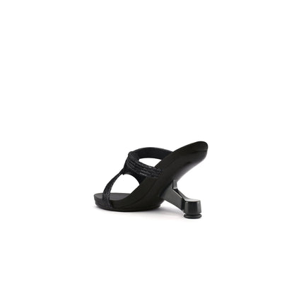 Braided Bling Strap Mules-3