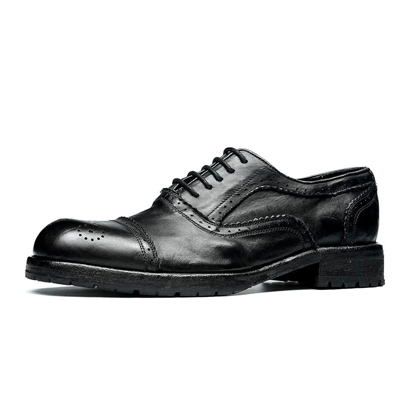 Brogue Oxford Elite Leather Lace Ups for Men