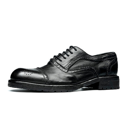 Brogue Oxford Elite Leather Lace Ups for Men
