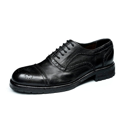 Brogue Oxford Elite Leather Lace Ups for Men