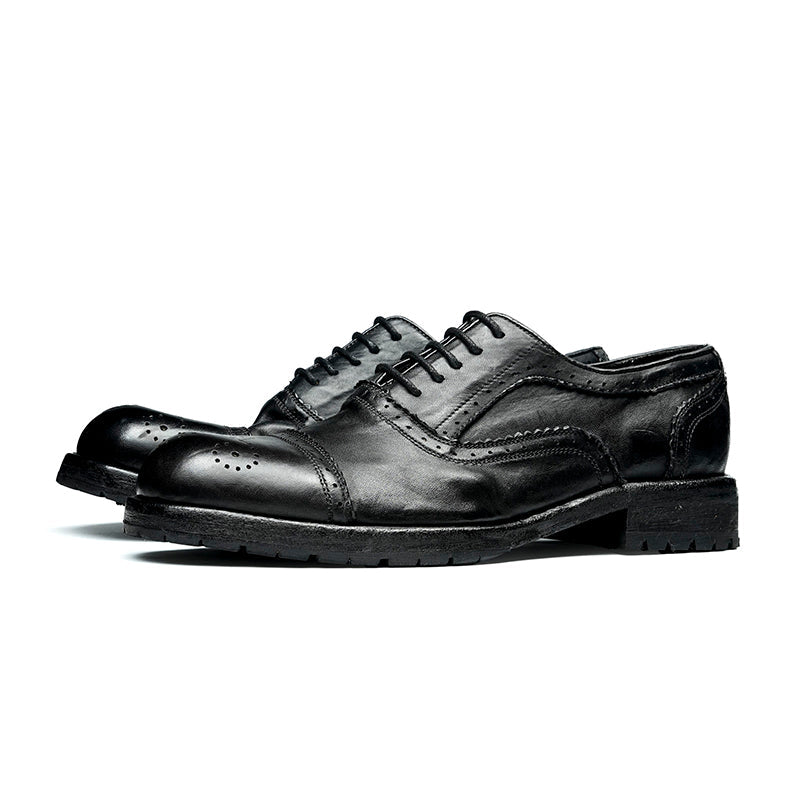 Brogue Oxford Elite Leather Lace Ups for Men
