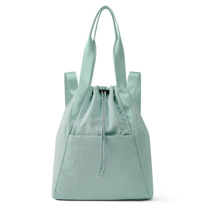 Casual Dual Drawstring Backpack-5