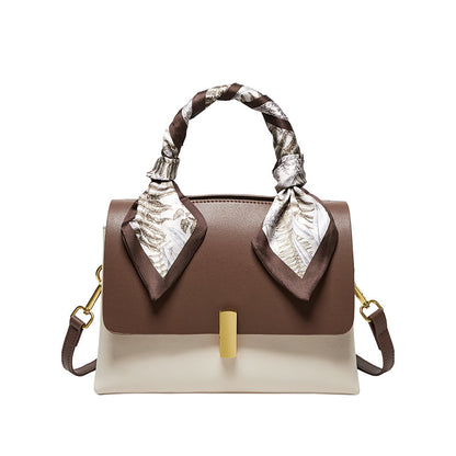 Chocolate Scarf Handbag-0