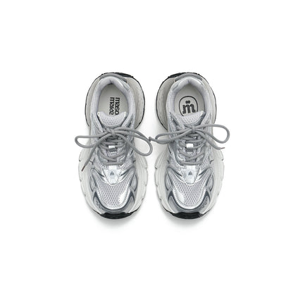Chunky Thick-Sole Running Shoes-4
