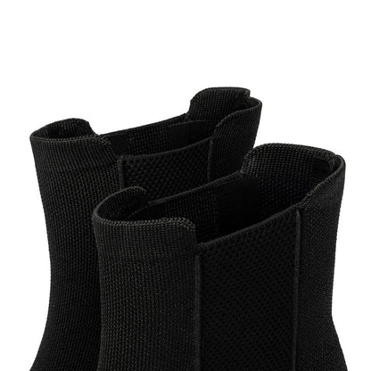 Comfortable Block Heel Chelsea Boots