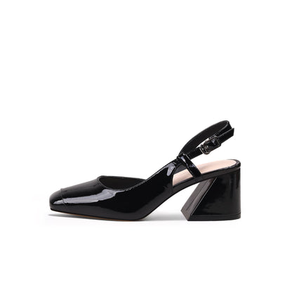 Corporate Slingback Block Heels-0