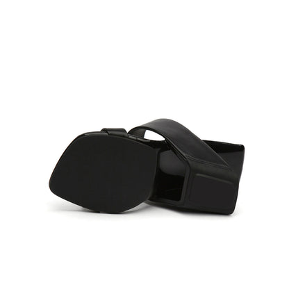 Two-Strap Square-Toe Mules-4