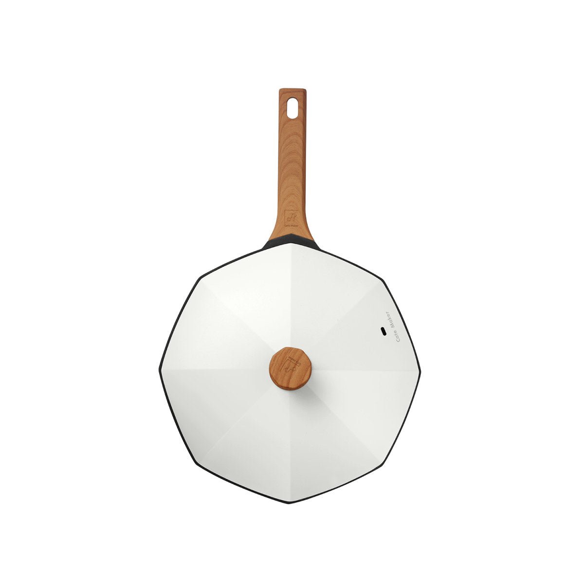Italiano Octagonal 30cm White Non-stick Wok Pan - The Epitome of Culinary Excellence-1