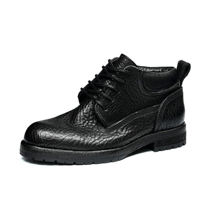 Luxurious Goodyear Welted Elite Men's Leather Boots-3