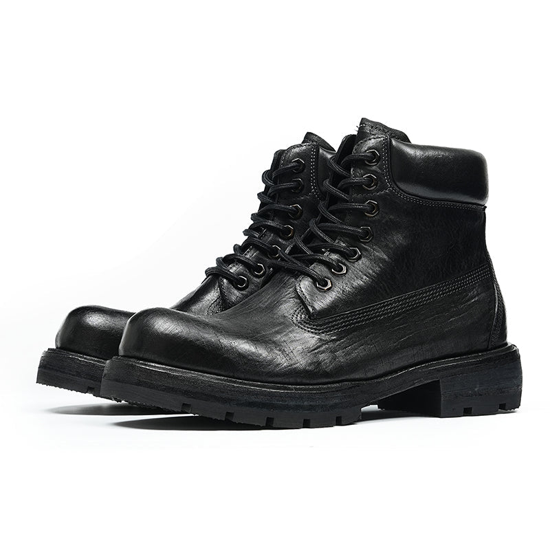 Men’s Rugged Outdoor Combat Boots with Heavy-Duty Traction Sole-2