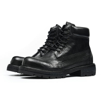 Men’s Rugged Outdoor Combat Boots with Heavy-Duty Traction Sole-2