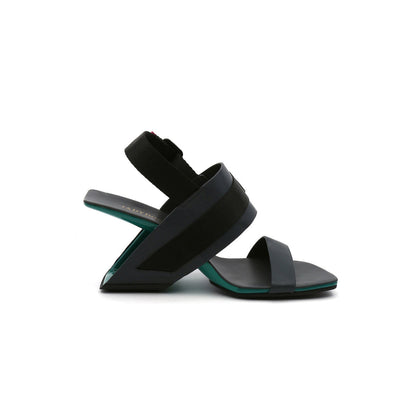 Multi-Strap Patent Open Toe Sandals-2