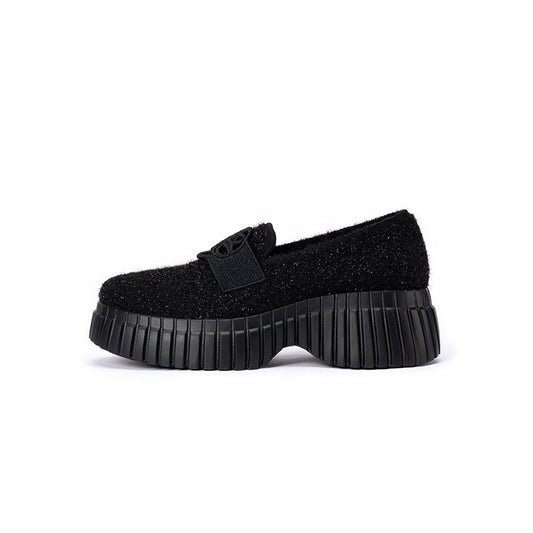 Paris Platform Block Heel Loafers