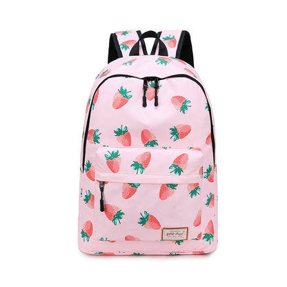 Preppy Style Large Capacity Backpack-4