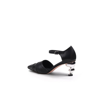 Sexy Slingback Kitten Heels-3