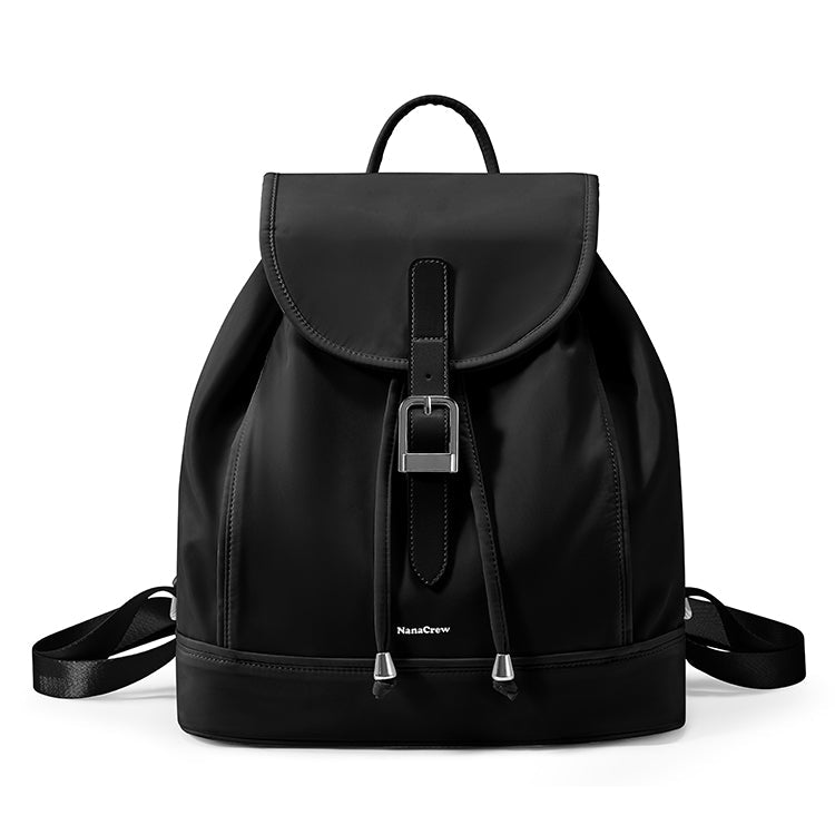 Signature Nylon Flap Backpack-0