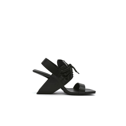 Sporty Laced Ankle Strap Sandals-2
