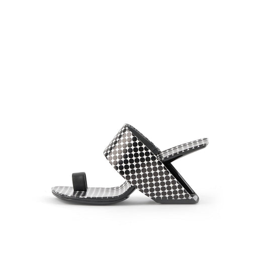 Square Toe Arch Heel Mules-0