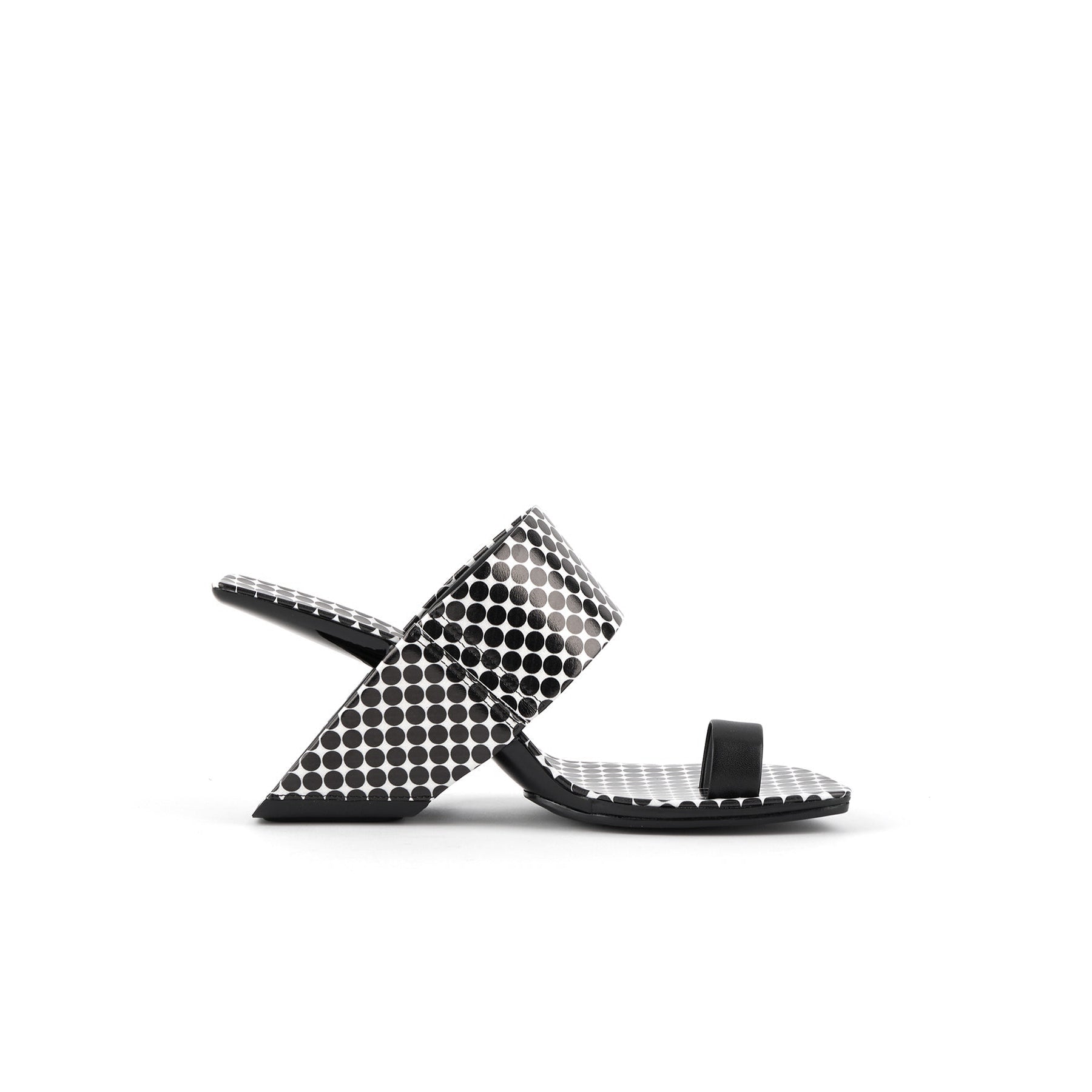Square Toe Arch Heel Mules-2