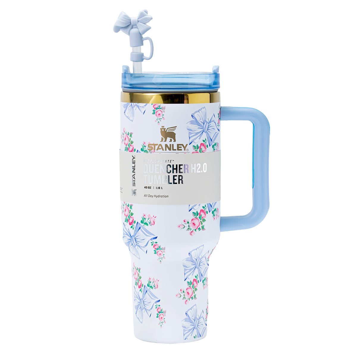Stanley Blue Bow Blossom Tumbler  [Limited Edition]-2