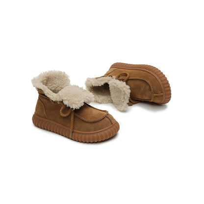 Suede Winter Fur-Lined Boots-3
