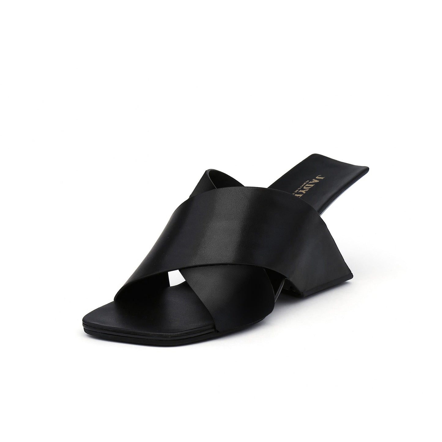Woven Leather Modern Wedge Sandals-1